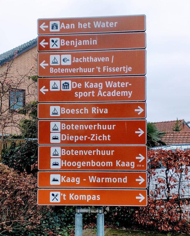 B&Bslapenopeeneiland Kaag Bagian luar foto